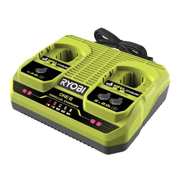 RYOBI Laturi 18V / 2 porttia