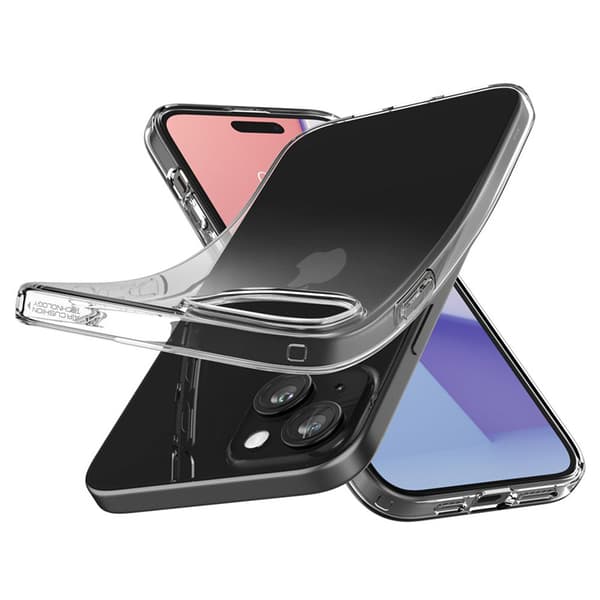 Spigen Liquid Crystal – Skal till iPhone 15 Plus (Klart)
