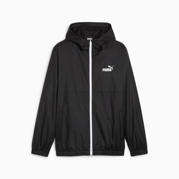 Puma ESS SOLID WINDBREAKER herre hættejakke sort 84748452 størrelse XL