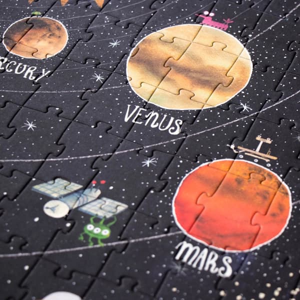 Londji Puzzle Löydä planeetat Aurinkokunta 200 palaa 6+