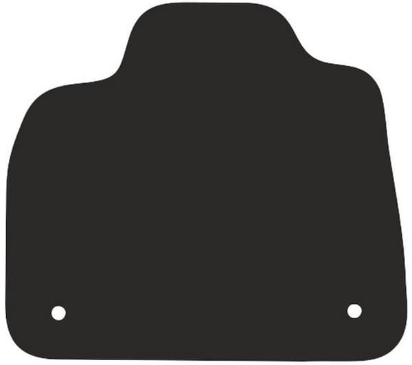 polyamid gummibelagt førermåtte til Citroen DS5 sedan 2011-2018