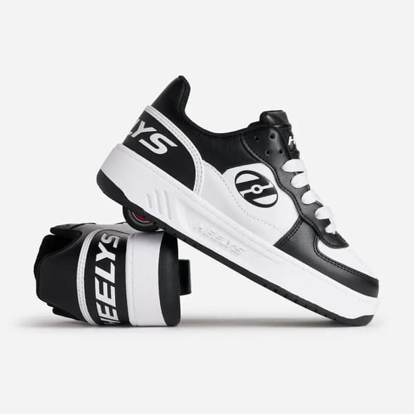 Heelys Rezerve Low støvler | Sort/Hvid EU 35 / 22cm