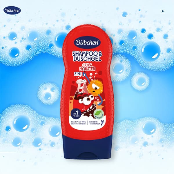 Bübchen 2in1 Cola Monster Schampo och Duschgel 230 ml
