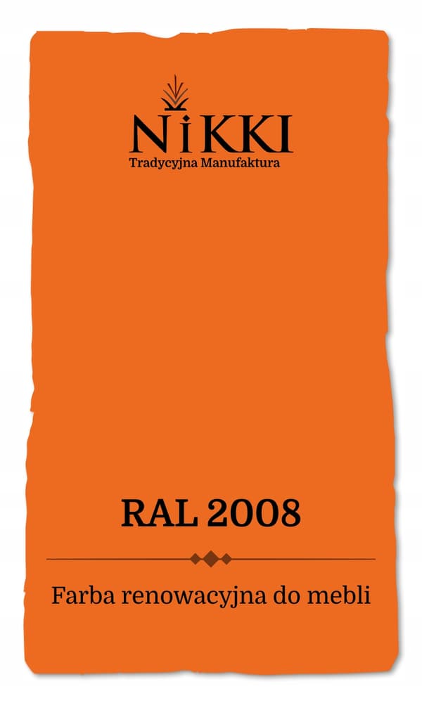 FÄRG FÖR KÖKSFRONT RÖD ORANGE RAL2008 SATIN 2,5L