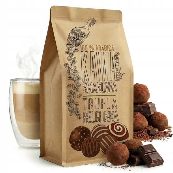 Kaffebönor med smak av belgisk truffel 250 g