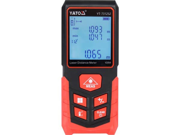 YATO LASER AFSTANDSMÆDER 100m YT-731252