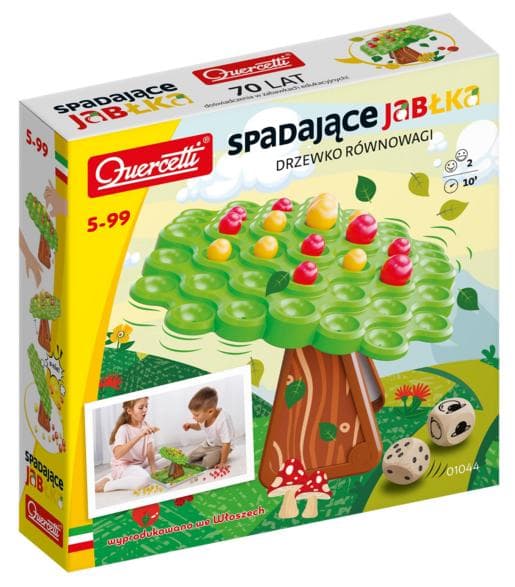 Färgglad spel Quercetti Fallande äpplen