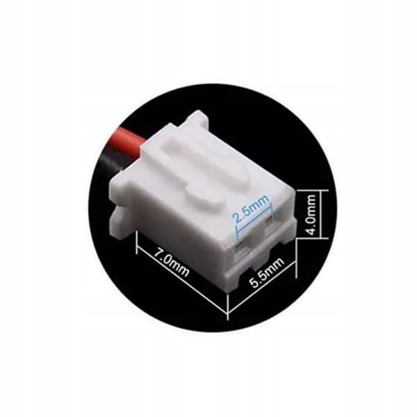 Ventilator 80x80x25 2PIN 12V