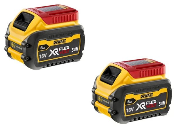 DEWALT 2 x BATTERI 18 54V 6,0 2,0Ah FLEXVOLT DCB546