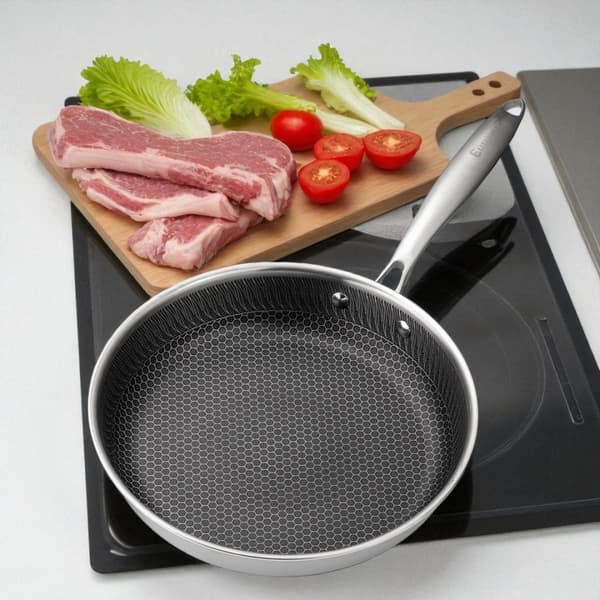 STÅLSTEGEPANDE 26 cm MED BIKINGEBELÆGNING E-7548