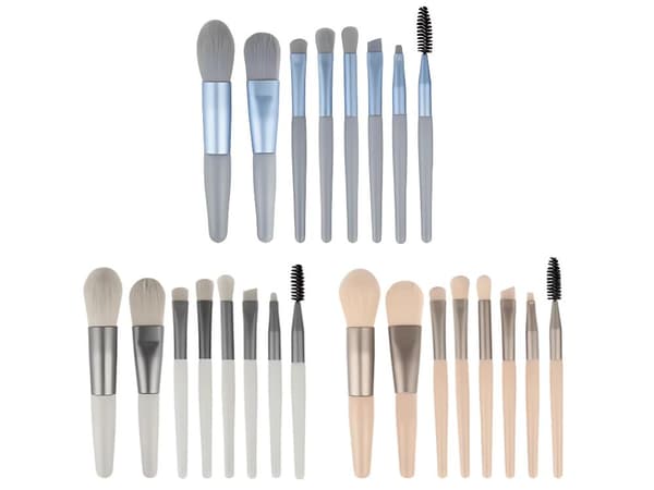 Makeupborstar etui med stängning 500-pack