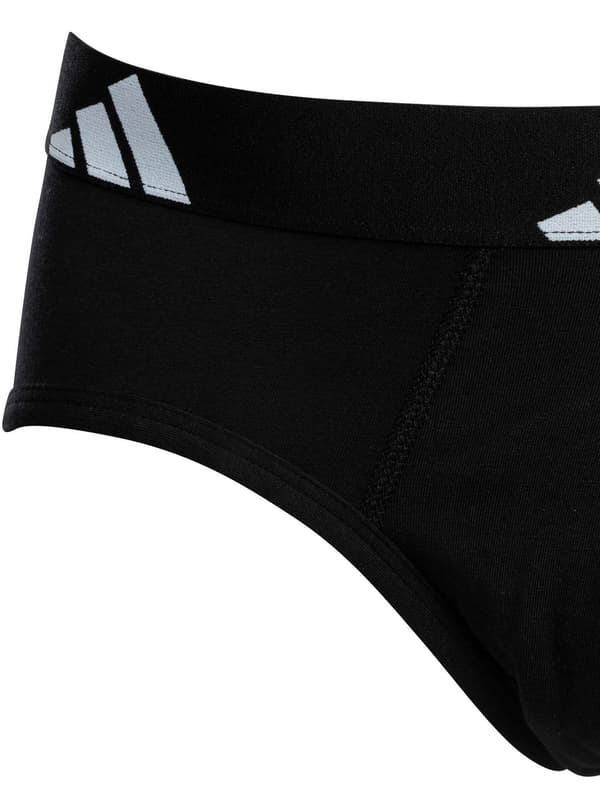 Herretrusser adidas ACTIVE FLEX BRIEF 3-PAK sort 4AM001-000 r L