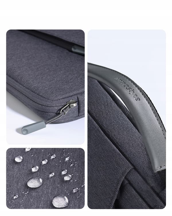 INNOSTYLE LAPTOP-VÄSKA 13 14 VATTENTÄT OMNIPROTECT PLUS GRÅ