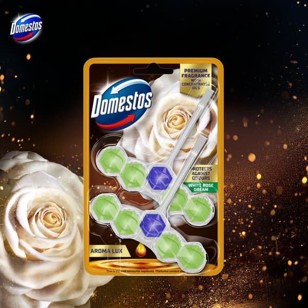 Domestos Aroma Vit Ros Tärning 2x50g