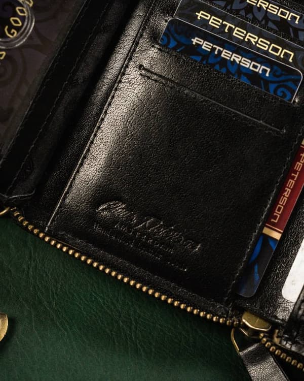 Peterson PTN Herr Läderplånbok £340 2-1-1