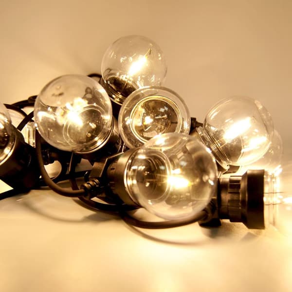LED-puutarhaketju 7,5 m 10 kpl