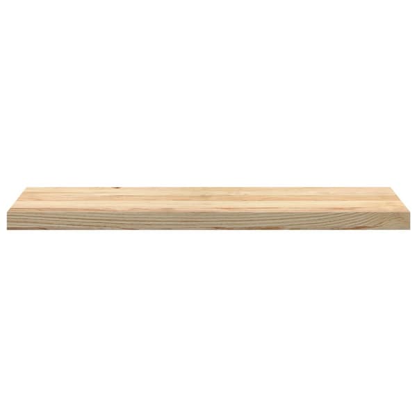vidaXL trappetrin, 2 stk. ubehandlede, 90x25x2 cm massivt egetræ