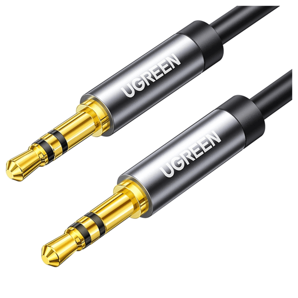 UGREEN AV119 3,5 mm AUX-liitäntäkaapeli 3 m (musta)