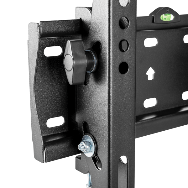 TV-kiinnitin 23"-42" Cabletech tasoitin +12° ~ -12 teräksinen