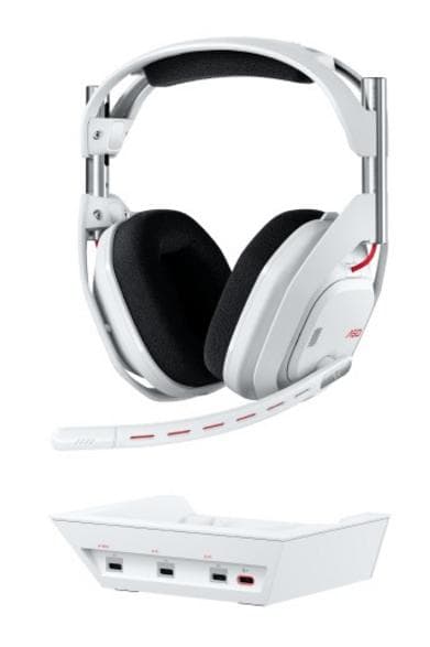 Logitech Astro A50 (gen 5) gaming headset hvid-sort