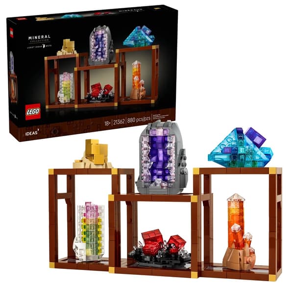 LEGO 21362 Ideat - Mineraalikokoelma