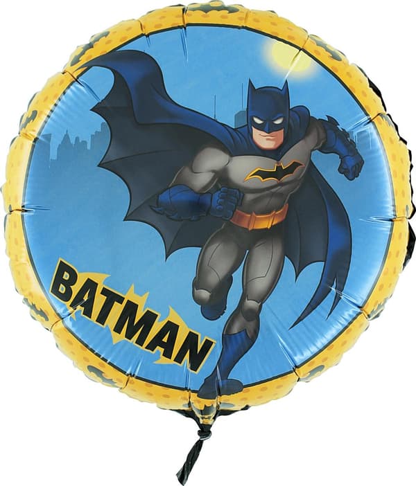 Batman Superhjälte Födelsedagsfolieballong 45cm