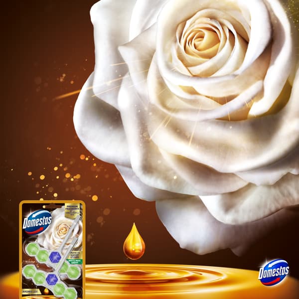 Domestos Aroma Vit Ros Tärning 2x50g