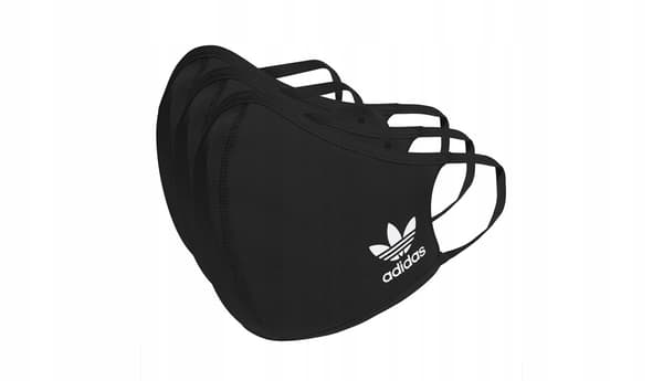 Adidas återanvändbara masker 3-pack M/L