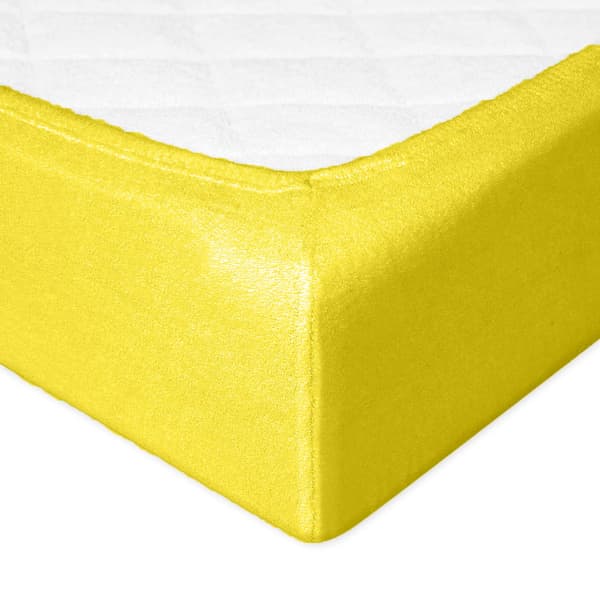 Frottélagen med elastik PREMIUM 70x140x10 Gul