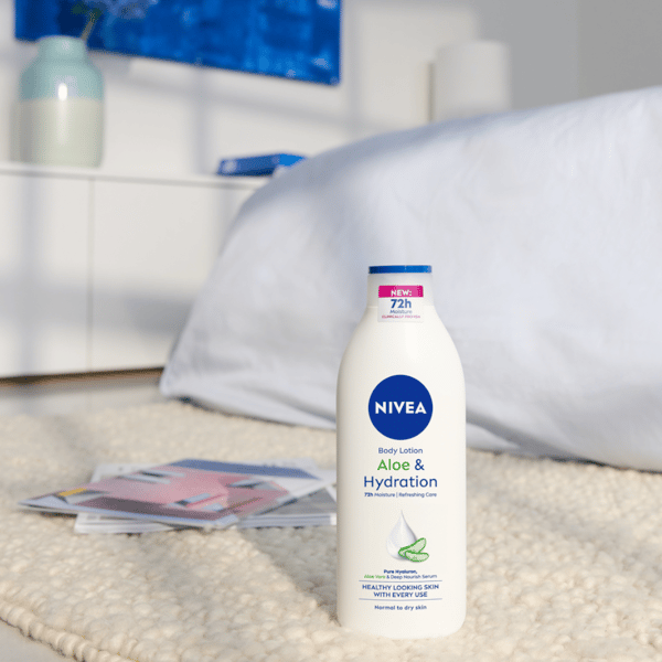 NIVEA Kropsbalm Aloe og fugtighed 400ml