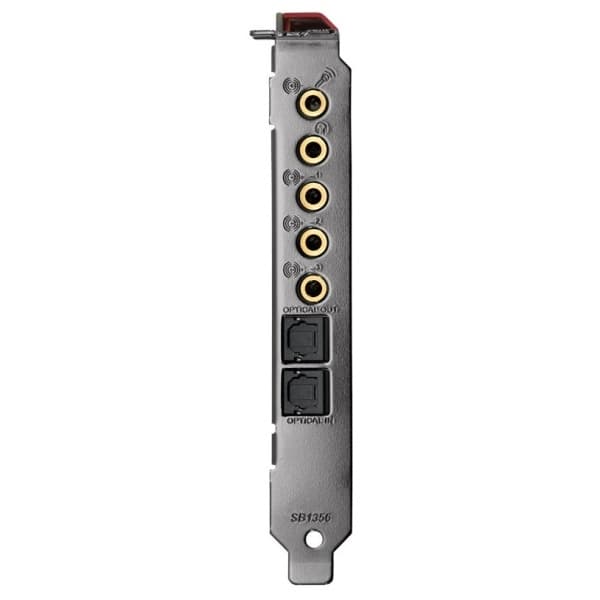 Creative Sound Blaster Z SE PCI-e ljudkort rött