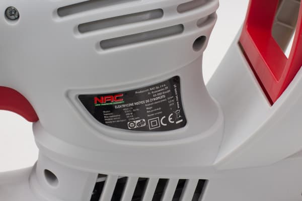 NAC ELEKTRISK HÄCKTRIMMER 600W 51cm 16mm HE60-CH