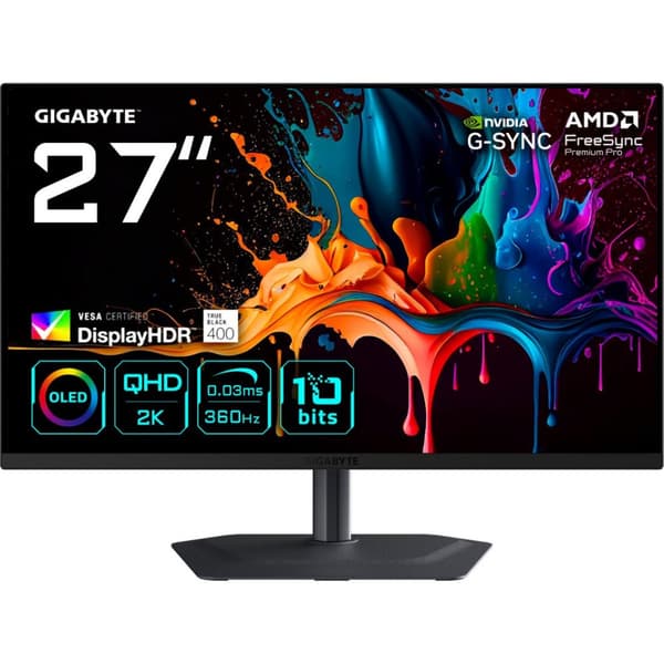 GIGABYTE OLED -NÄYTTÖ 27 MO27Q3 360Hz