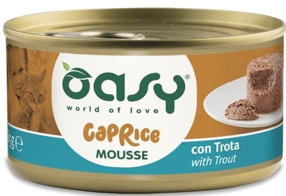 Oasy | Mousse Kat | 85g - Ørred 85g
