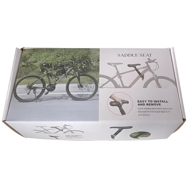 WILDMAN C1 barnsadel för cykelram, svart
