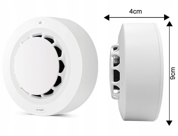 Sensordetektor Fotoelektrisk Røgsensor ZigBee TUYA Smart