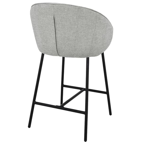OTILO verhoiltu baarijakkara, harmaa kangas, 65 cm