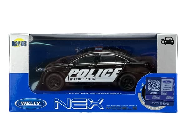 WELLY FORD POLICE INTERCEPTOR SORT 1:34 43671