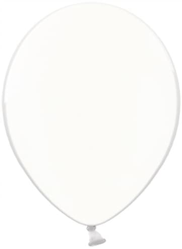Krystalballoner 25 cm, farveløse, 25 stk.