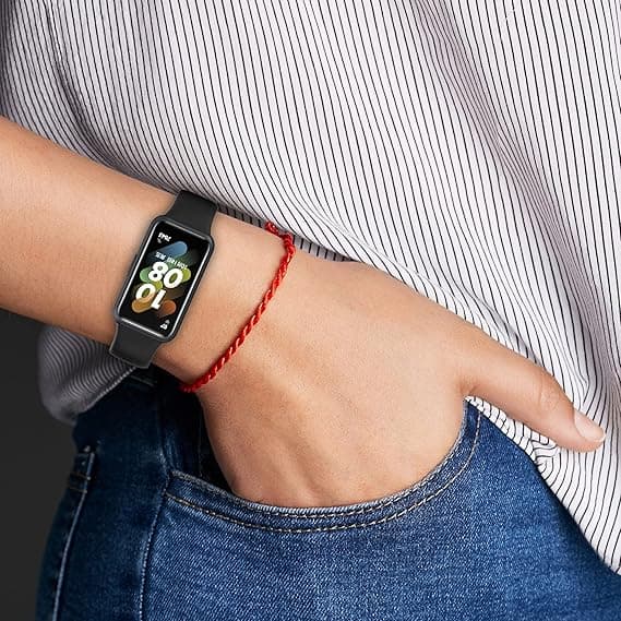 HUAWEI BAND 7 URREM SORT SILIKONE VANDTÆT