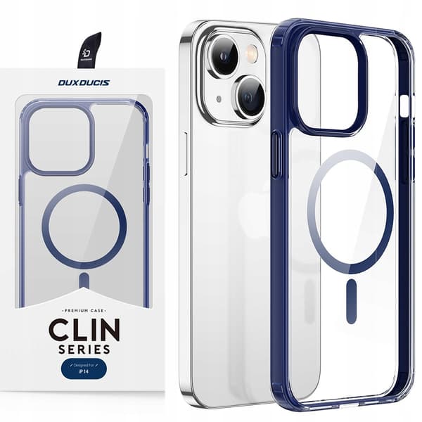 Dux Ducis Clin2 iPhone 14 Plus magnetisk etui MagSafe Blå