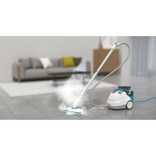 BLACK+DECKER BHSMP2314-QS Ångmopp 2300 W, 1,2 L, Vit