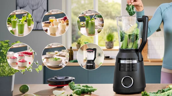 Bosch MMB6652B 1800W blender med kande, sort