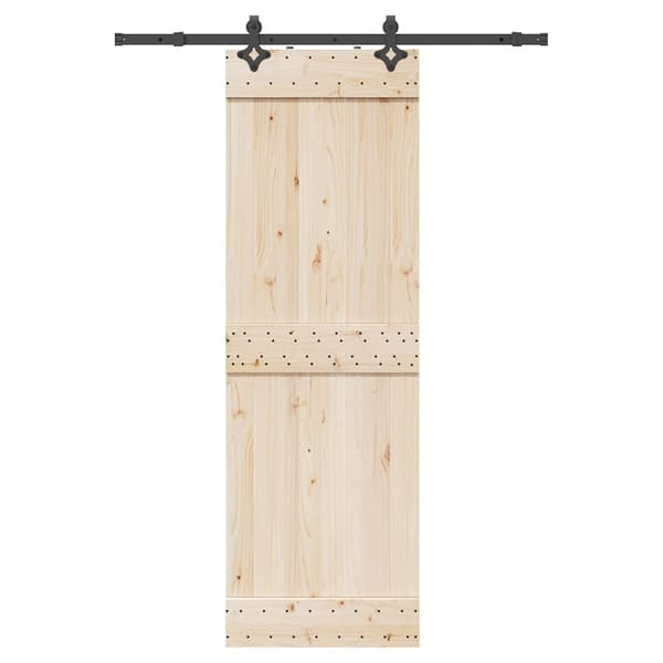 vidaXL monteringssystem til skydedør 152,5 cm stål sort