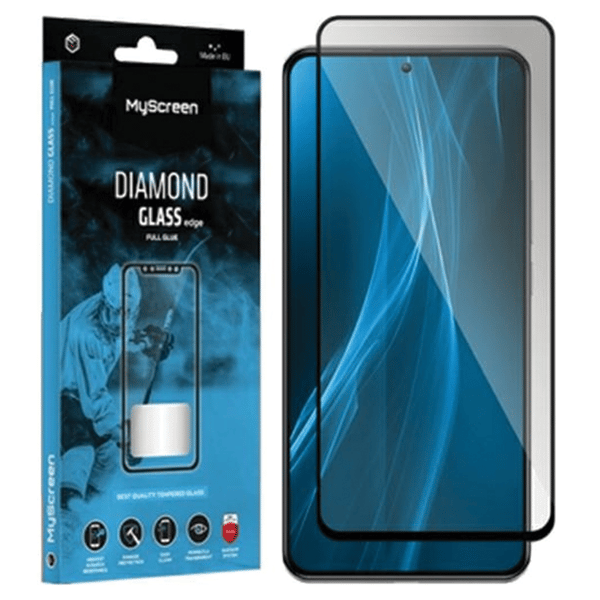 MS Diamond Glass Edge FG Xiaomi Poco F5Pro sort/sort Fuldlim