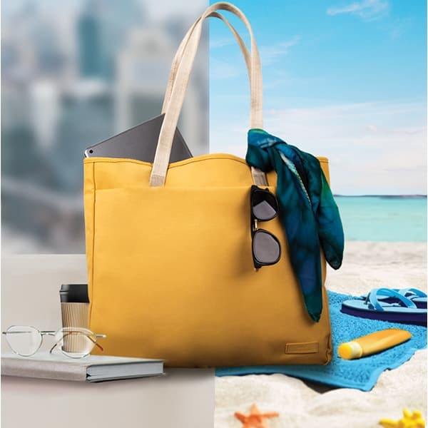 UNIQ laptoptaske Hava 16czarny/midnat sort RPET