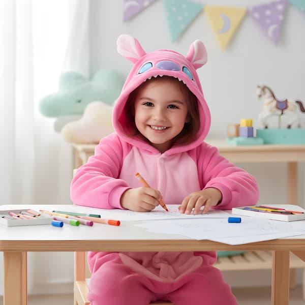 Kigurumi pyjamas kostume Stitch 115-125cm