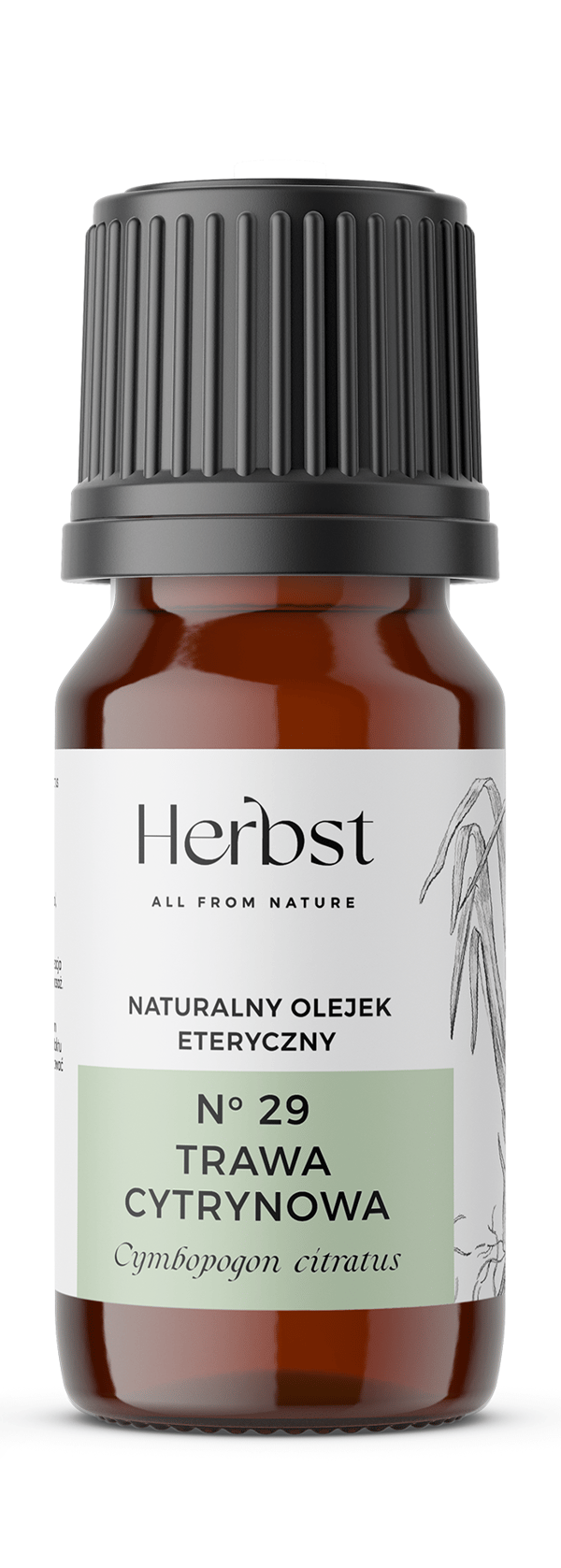 Herbst Eterisk Olja Citrongräs 10ml