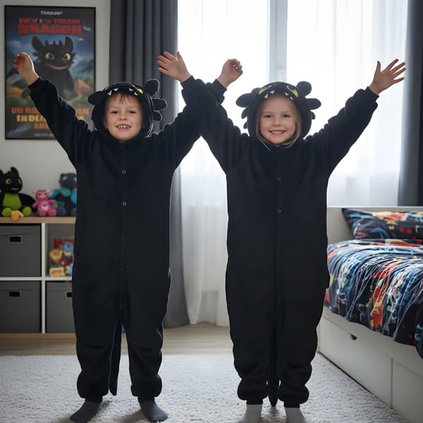 Tandlös Kigurumi Pyjamas Barn 105-115cm