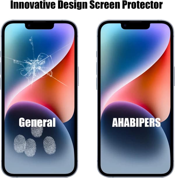 APPLE IPHONE 14 KARKAISTU LASISUOJA, KIINTEÄ A2882, 3 OSAA + KIINNITYSSARJA